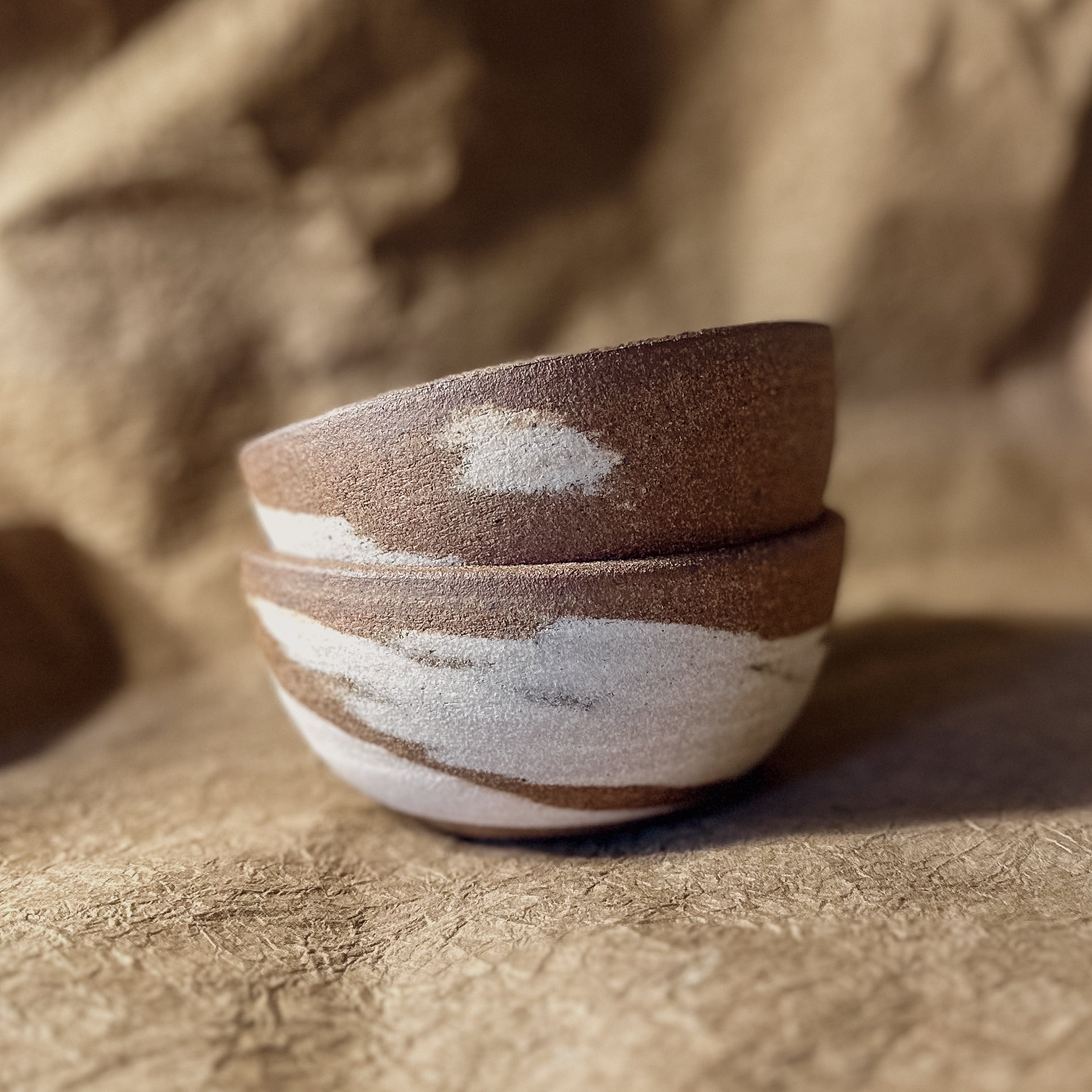 5.5" Marbled Ceramic Cereal Bowl - My American Goods