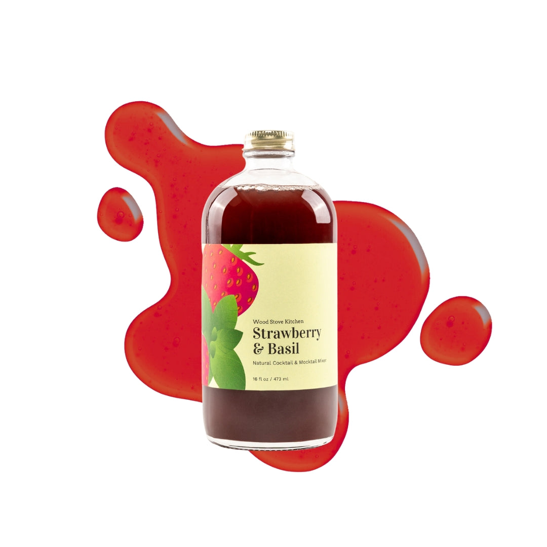 Strawberry & Basil Mixer | 16 fl oz - My American Goods