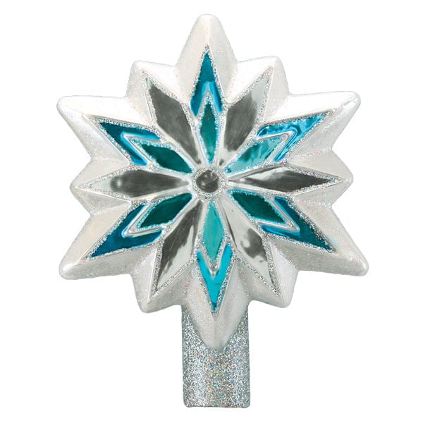 Old World Christmas 7 X 6.5 X 3 / 50029 Snowflake Tree Top