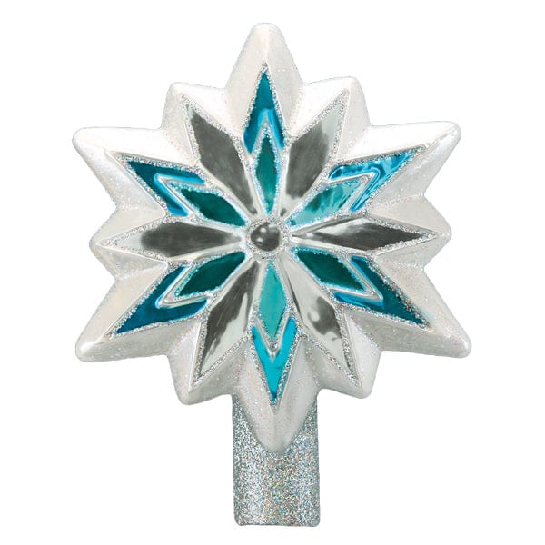Old World Christmas 7 X 6.5 X 3 / 50029 Snowflake Tree Top