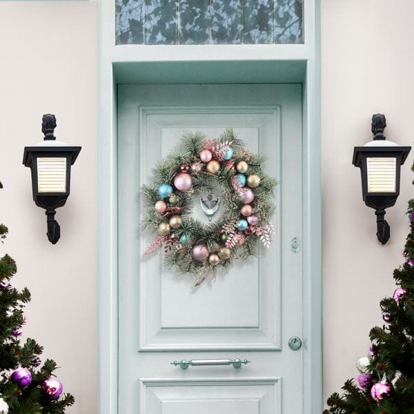 Old World Christmas 24 X 24 / 50400 24" Touch of Whimsy Pastel Wreath