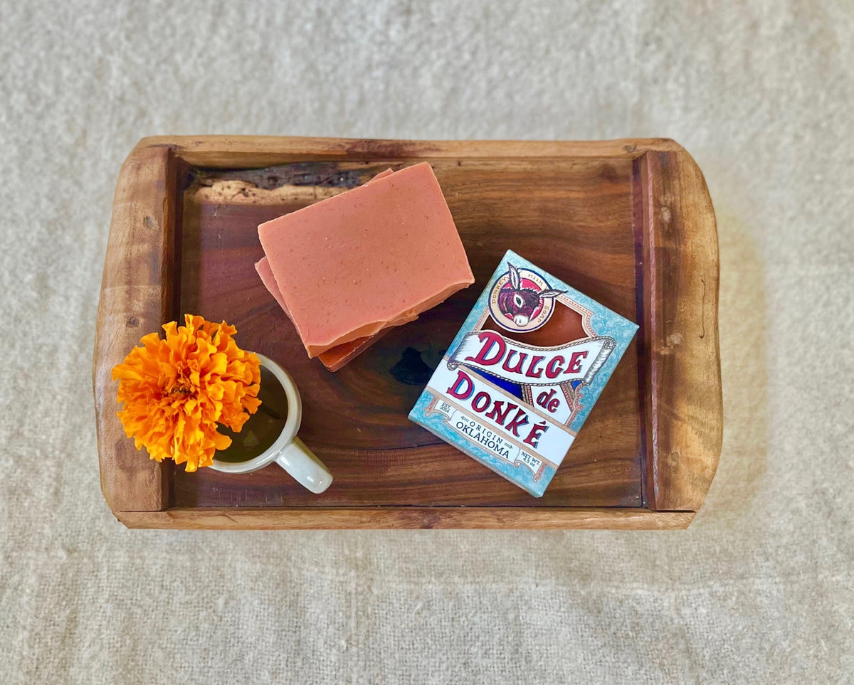 Frankincense & Manuka Honey Donkey Milk Facial Soap 4.5 oz