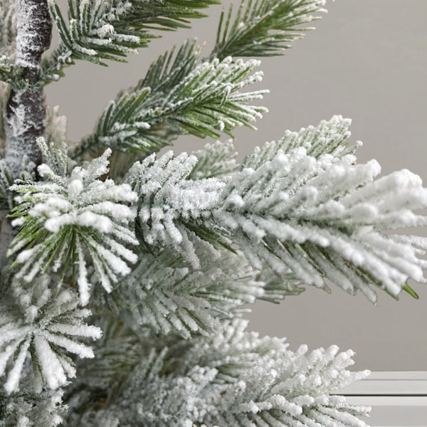 23" Frosted Balsam Tree with Burlap Base - My American Goods