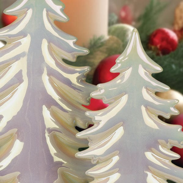 Iridescent Ceramic Trees Set - My American Goods