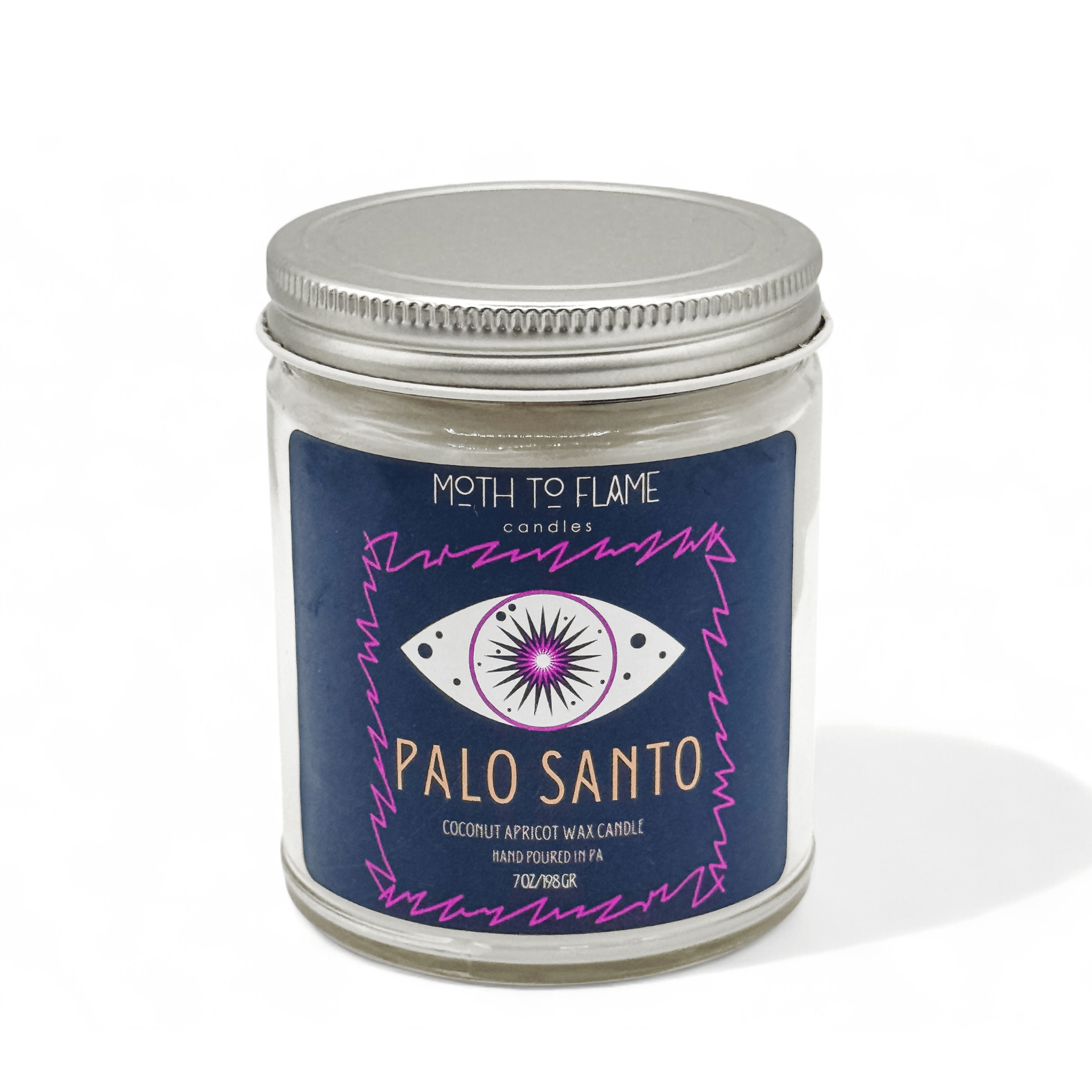 Moth to Flame Candles Candles Palo Santo – 7 oz Candle