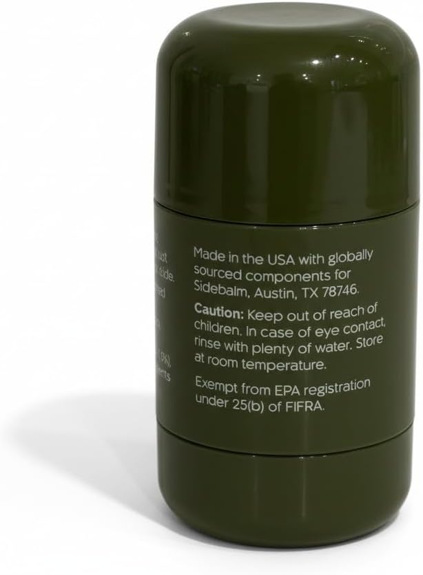Sidebalm Bug Repellent Sidebalm Outside Balm | DEET-Free Outdoor Balm