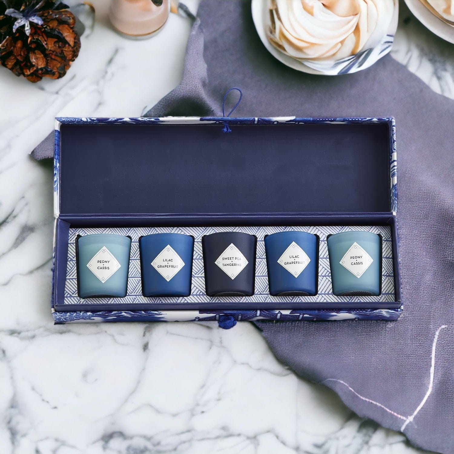 Gia Roma Mediterranean Candle Gift Set