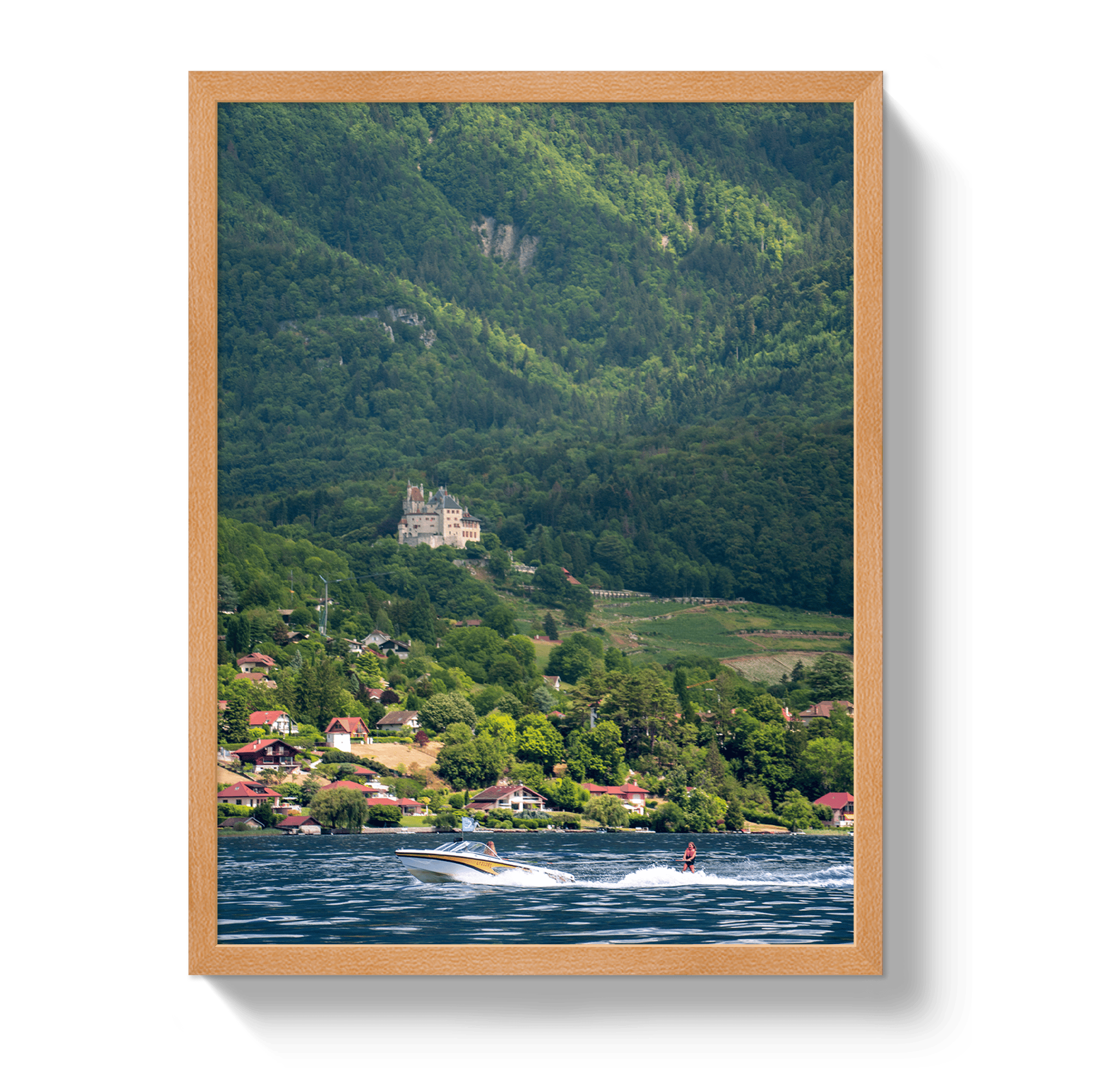 Johnny Vacay Oak / 11x14 / Full Bleed Summer In the Alps