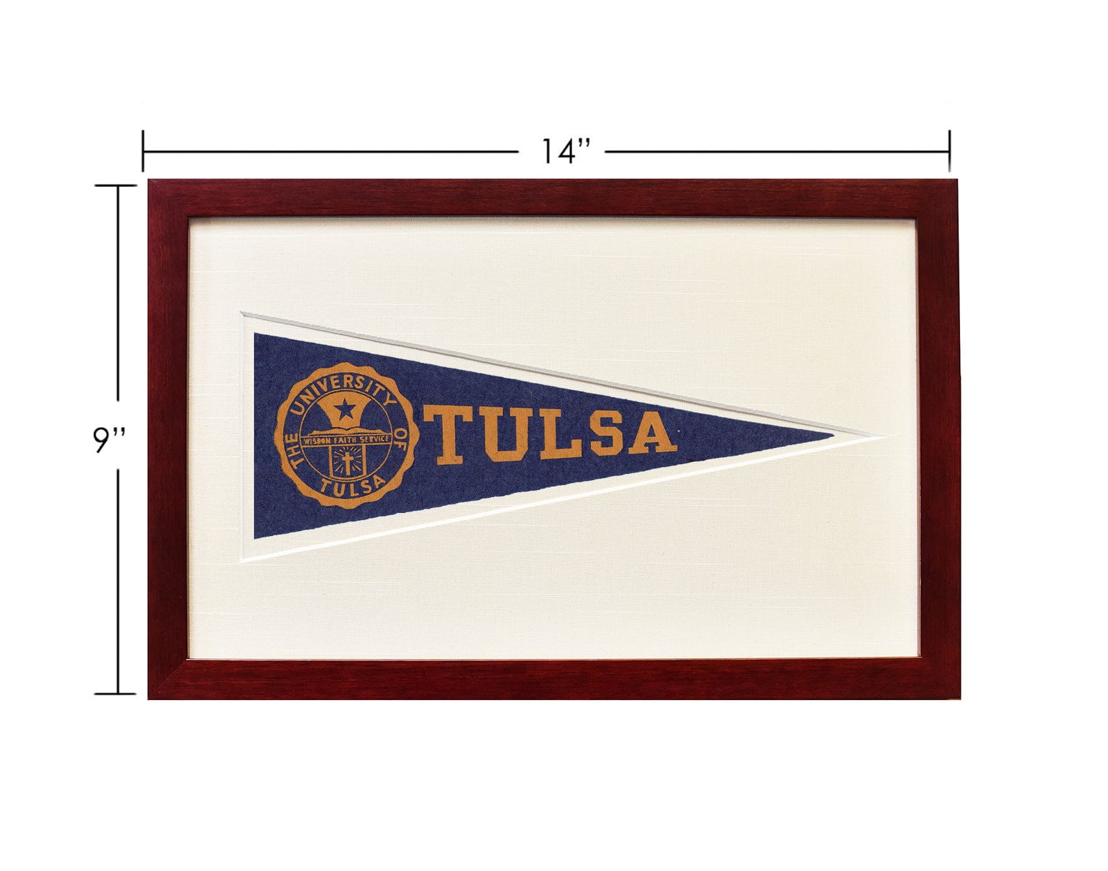 Vintage Tulsa University Hormel Pennant - My American Goods