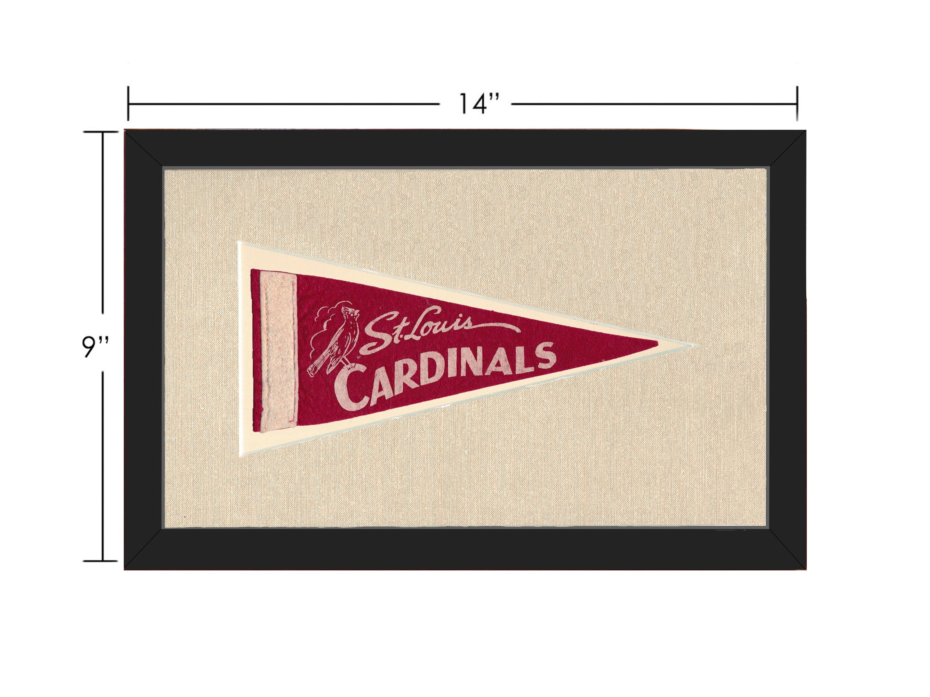 Vintage St Louis Cardinals Pennant