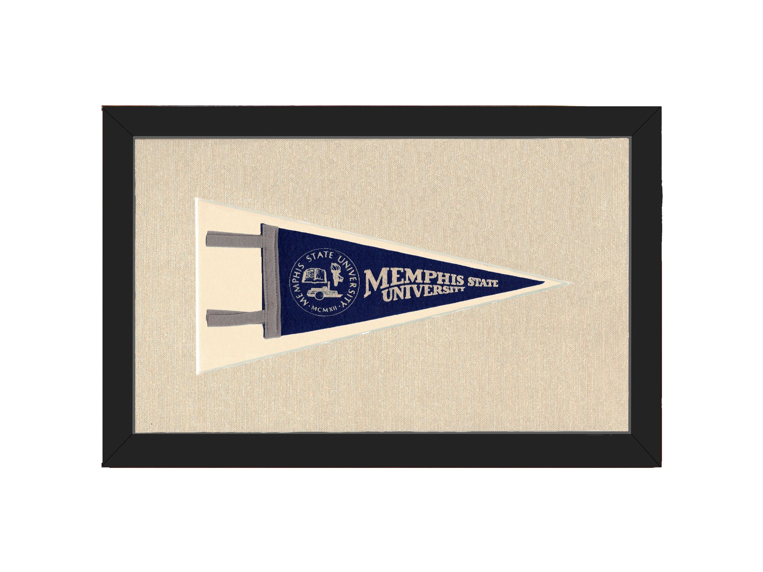 Americana Memories Vintage Pennants and Memorabilia Vintage Memphis State University Pennant