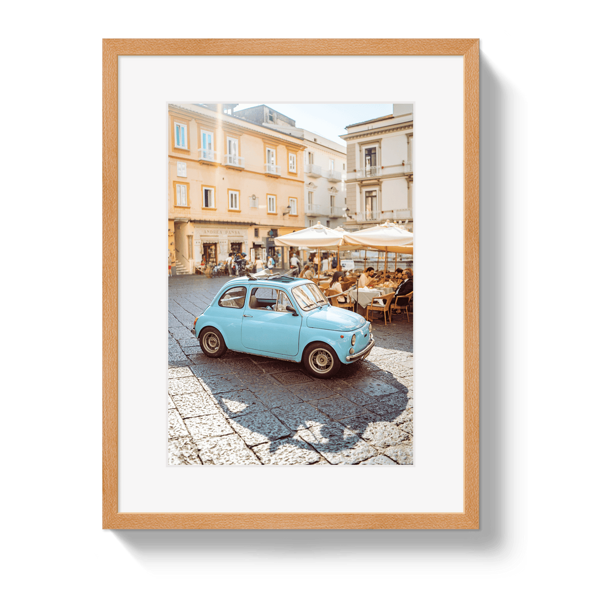 Johnny Vacay Oak / 11x14 / Border Piazza Parking