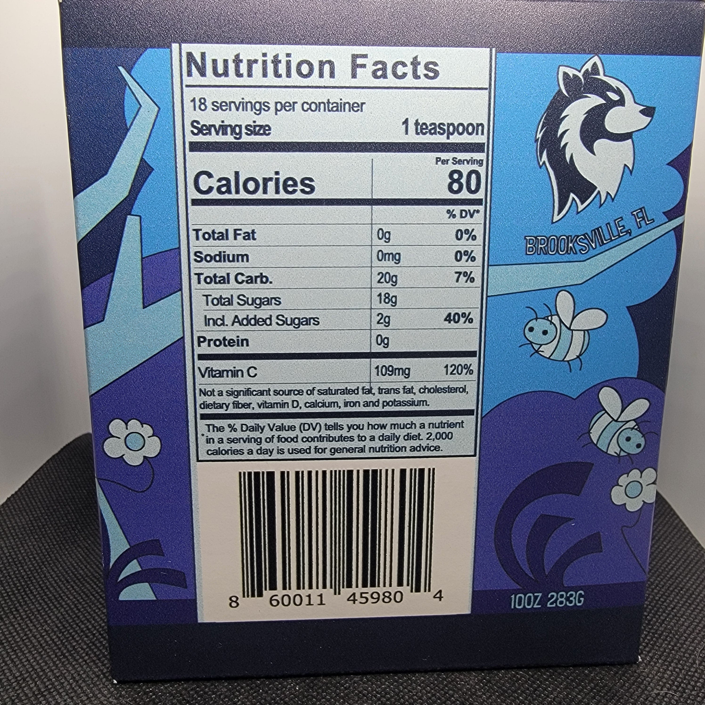 Badgers Honey Spoon /Blue Razz Honey Tea - My American Goods