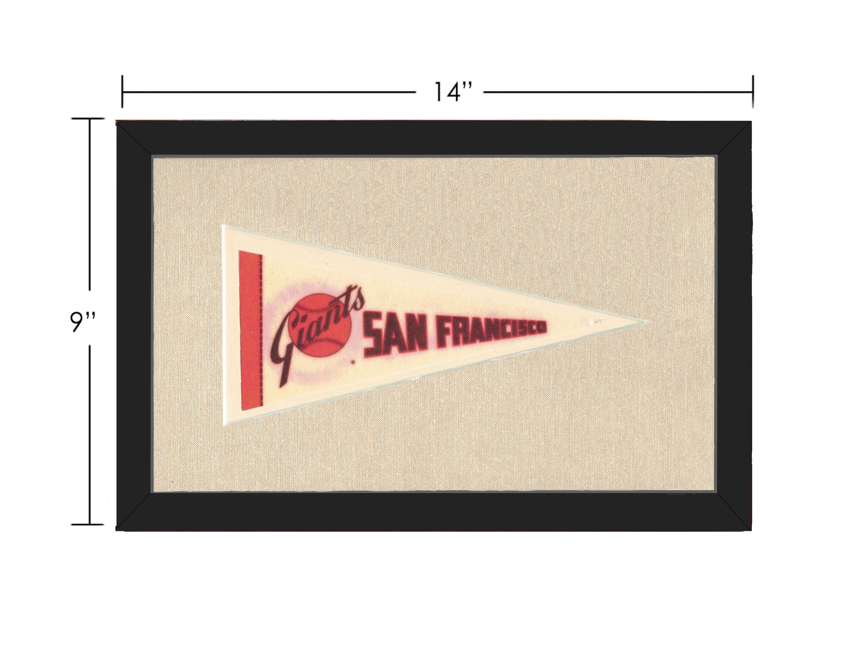 Americana Memories Vintage Pennants and Memorabilia Vintage San Francisco Giants Pennant