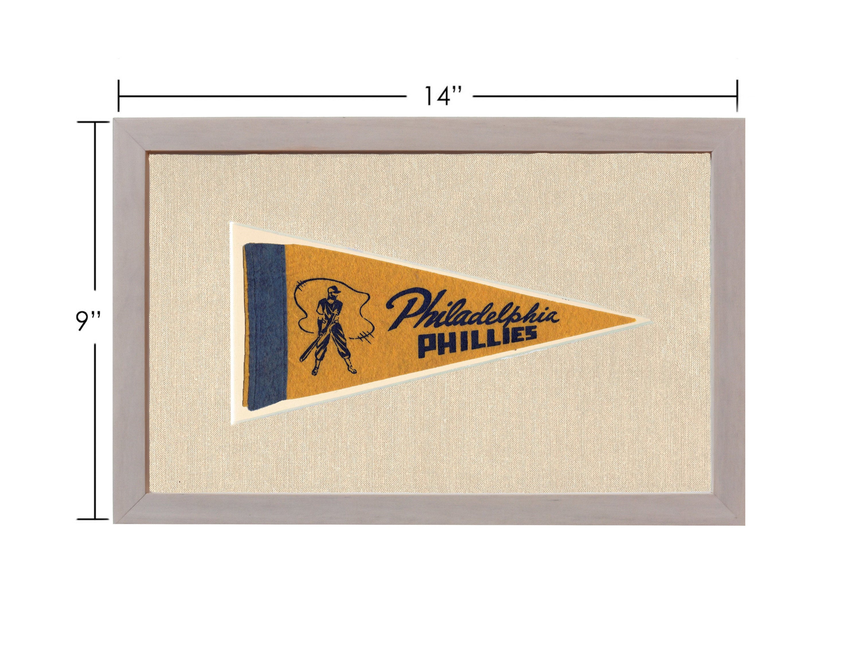 Vintage Philadelphia Phillies Pennant