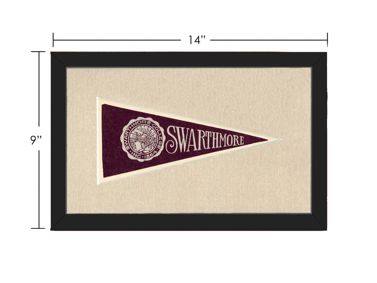 Americana Memories Vintage Pennants and Memorabilia Vintage Swarthmore College Pennant