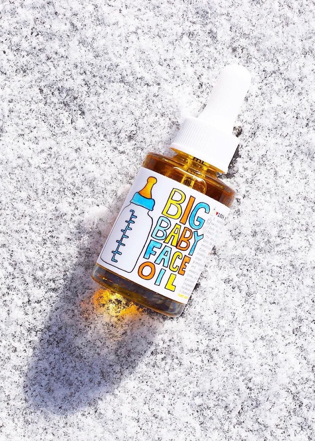 plant makeup Big Baby Face Oil