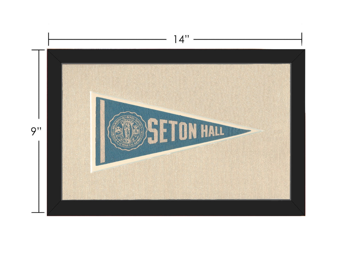 Vintage Seton Hall Pennant