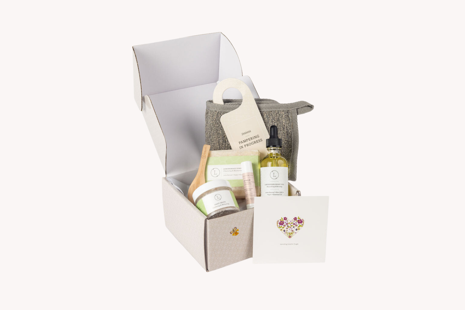 Natural Citrus Bath & Body Skincare Set, A Thoughtful & "Thinking of You" Gift - My American Goods