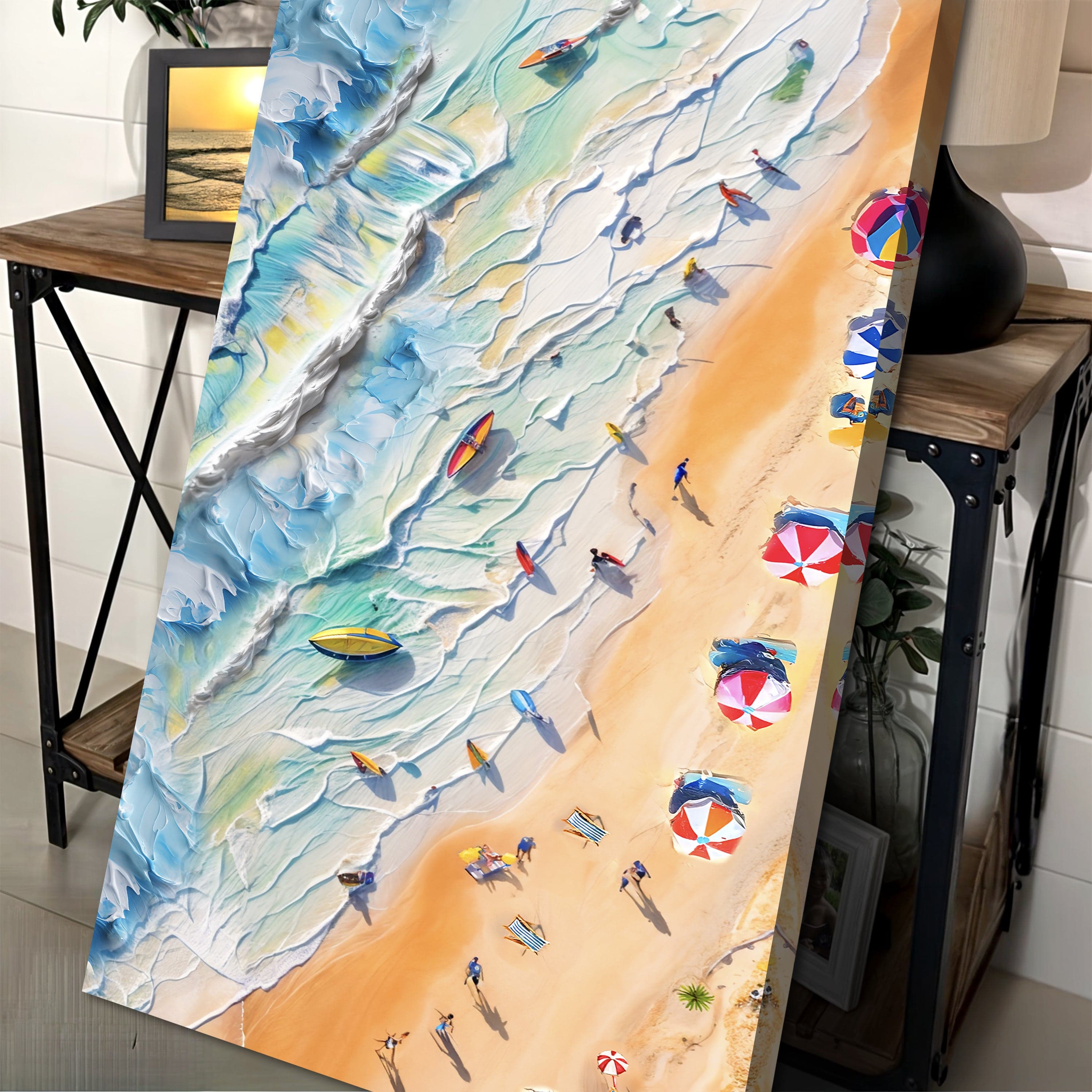 Tailored Canvases Canvas Beach Days Wall Art III