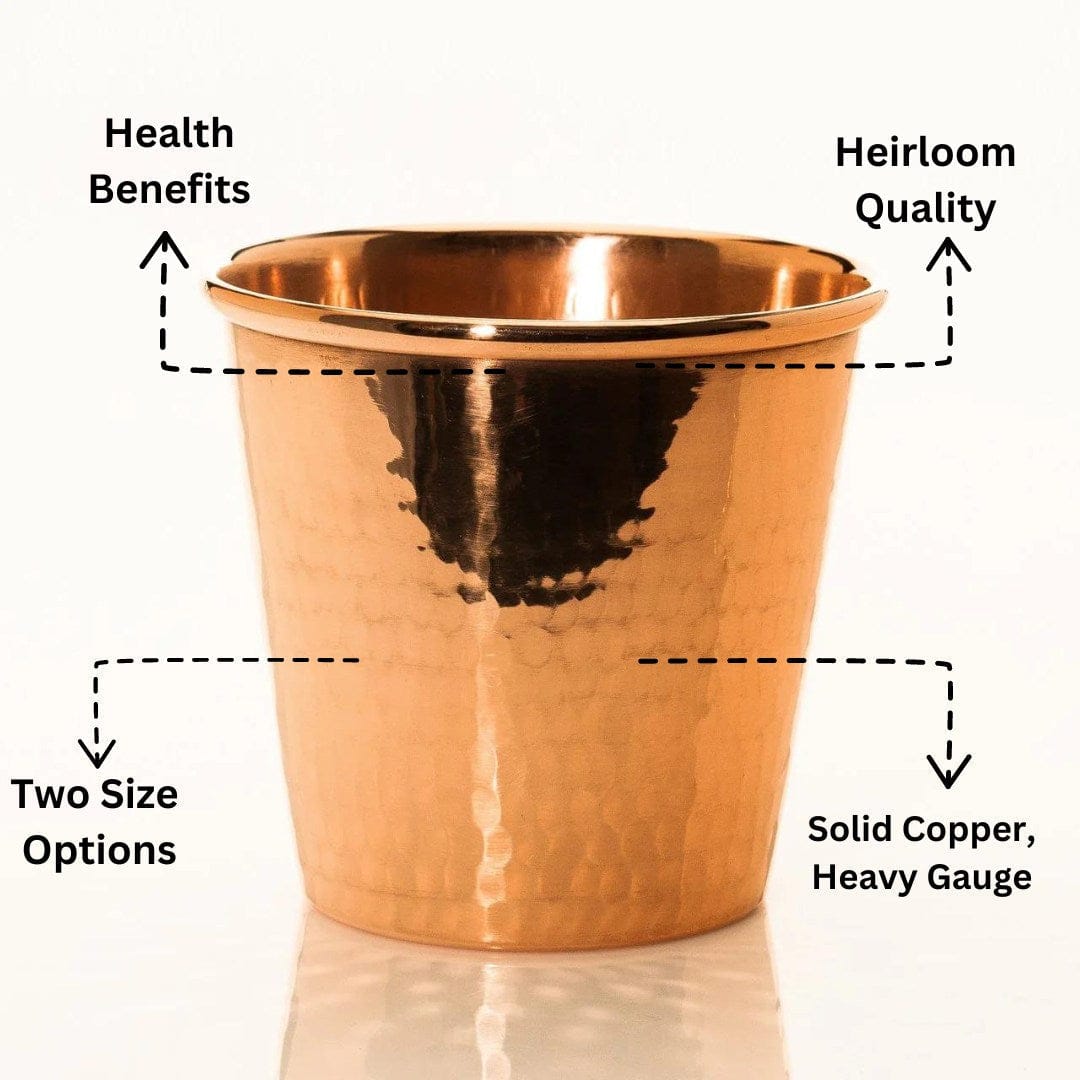 Sertodo Cups Apa Copper Cup