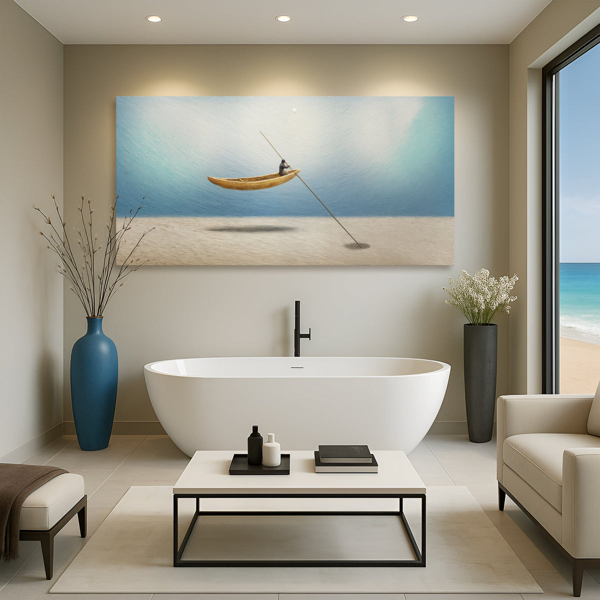 Tailored Canvases Canvas Sand Drifter Wall Art