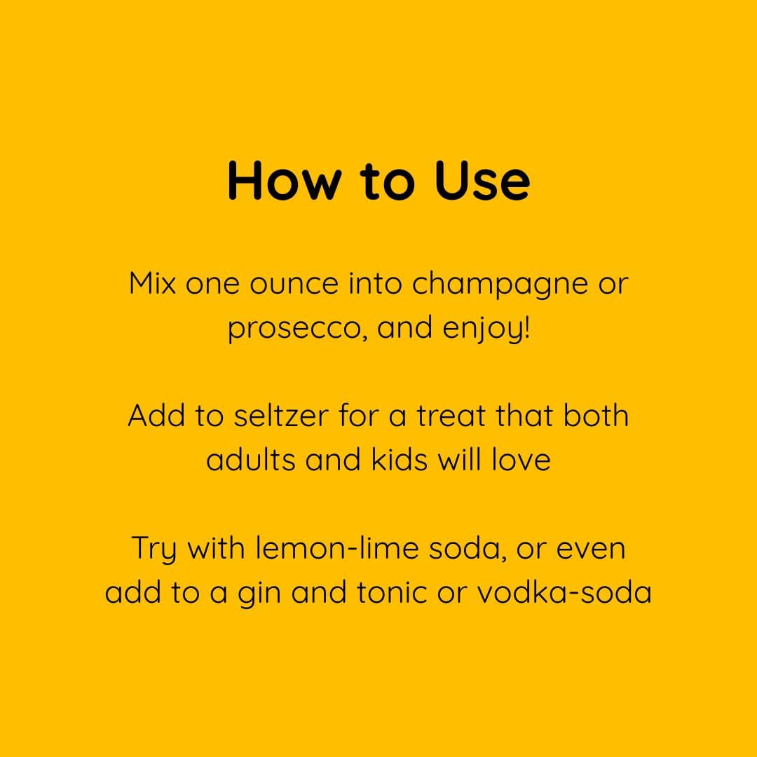 Glitter Mimosa Mixer, 16 fl oz - My American Goods