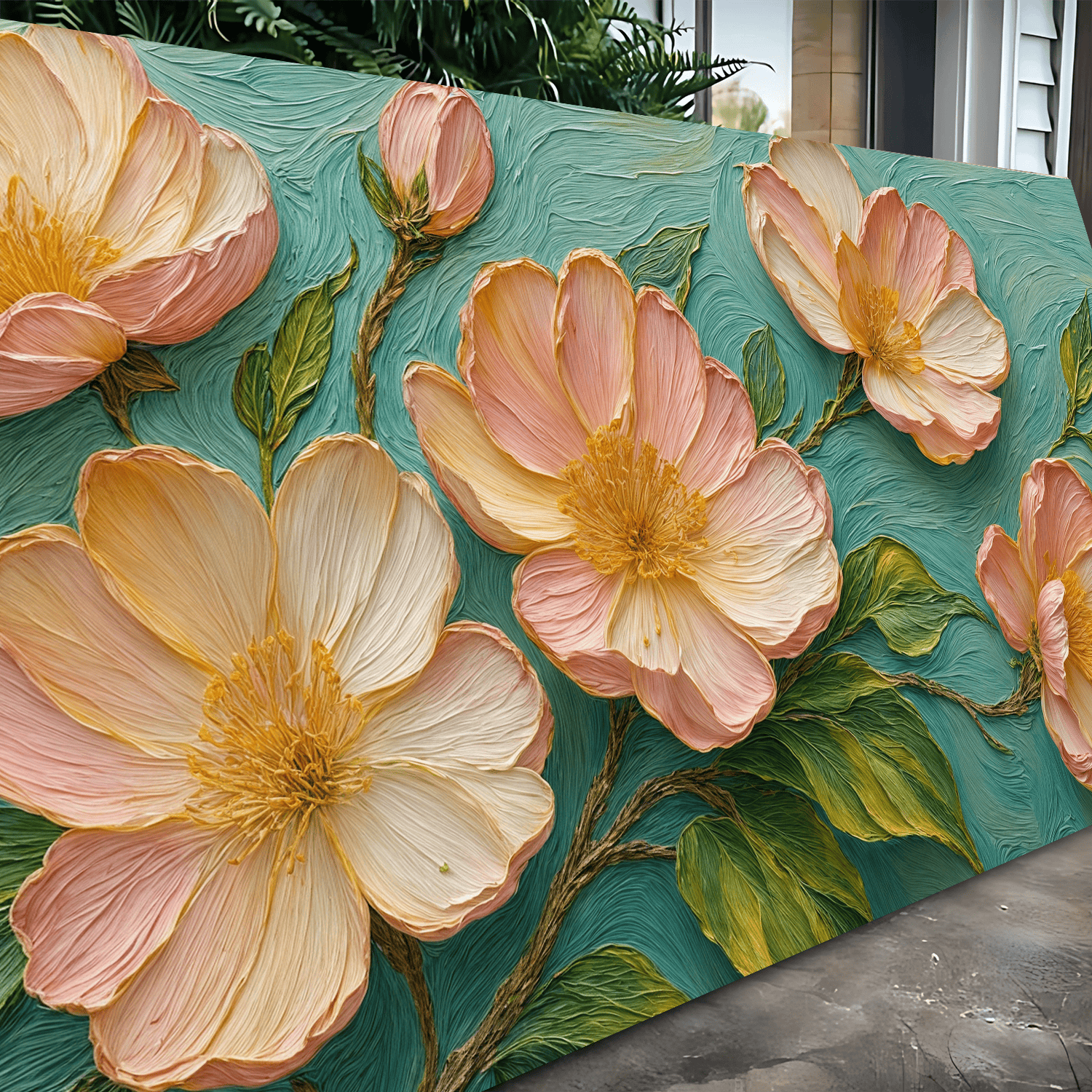 Tailored Canvases Canvas Blossoms Serenade Wall Art