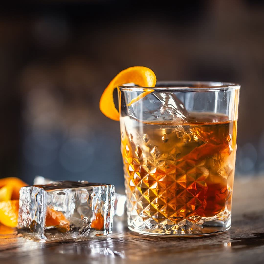 Wood Stove Kitchen Cocktail and Drink Mixers Old Fashioned Cocktail Syrup, 16 fl oz