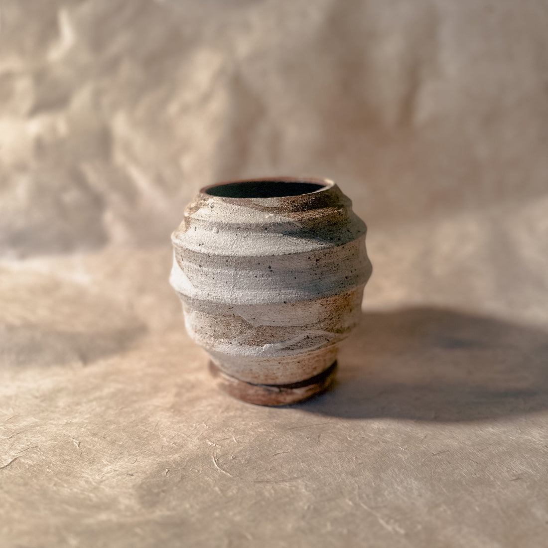 5" Honeycomb Planter with Saucer - My American Goods