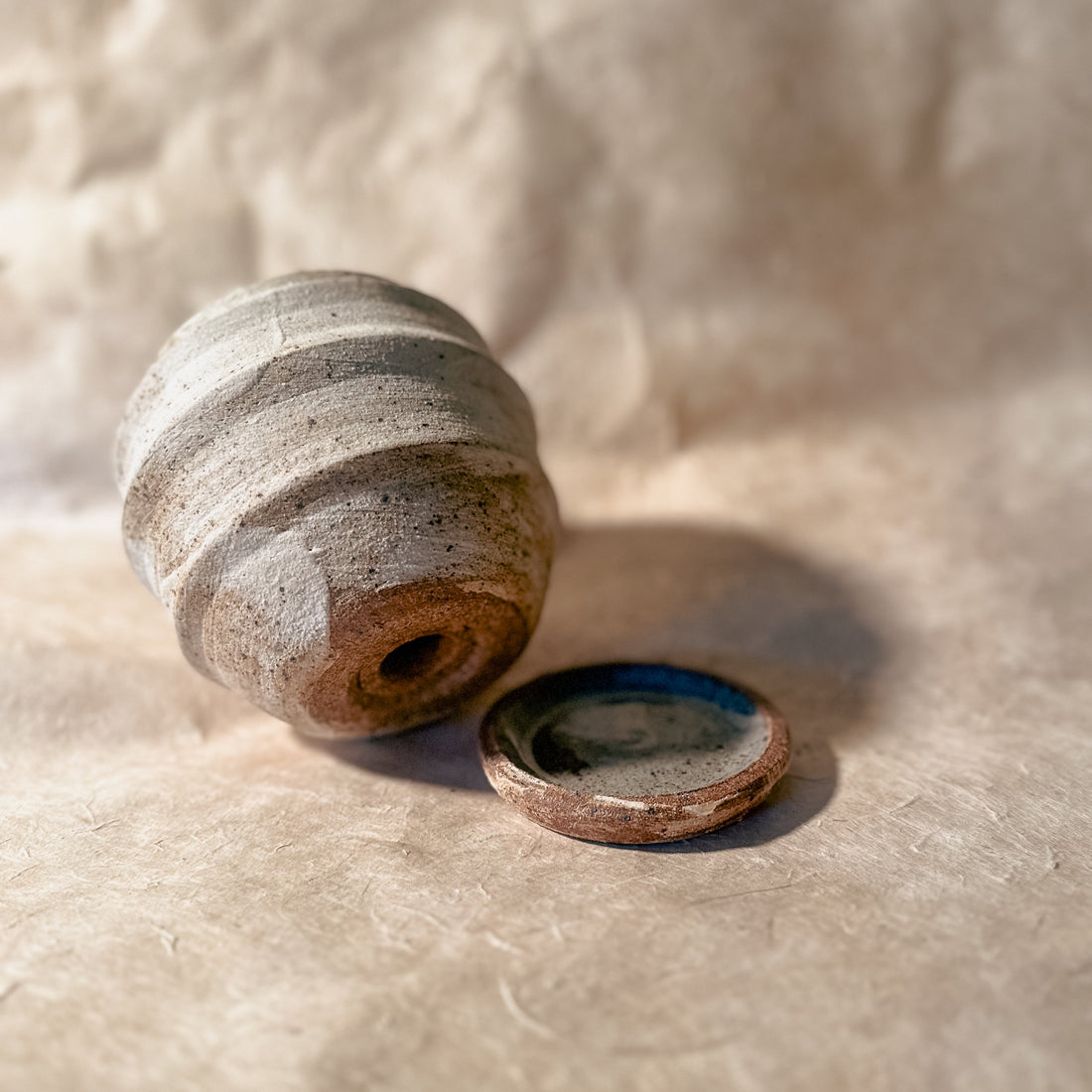 5" Honeycomb Planter with Saucer - My American Goods