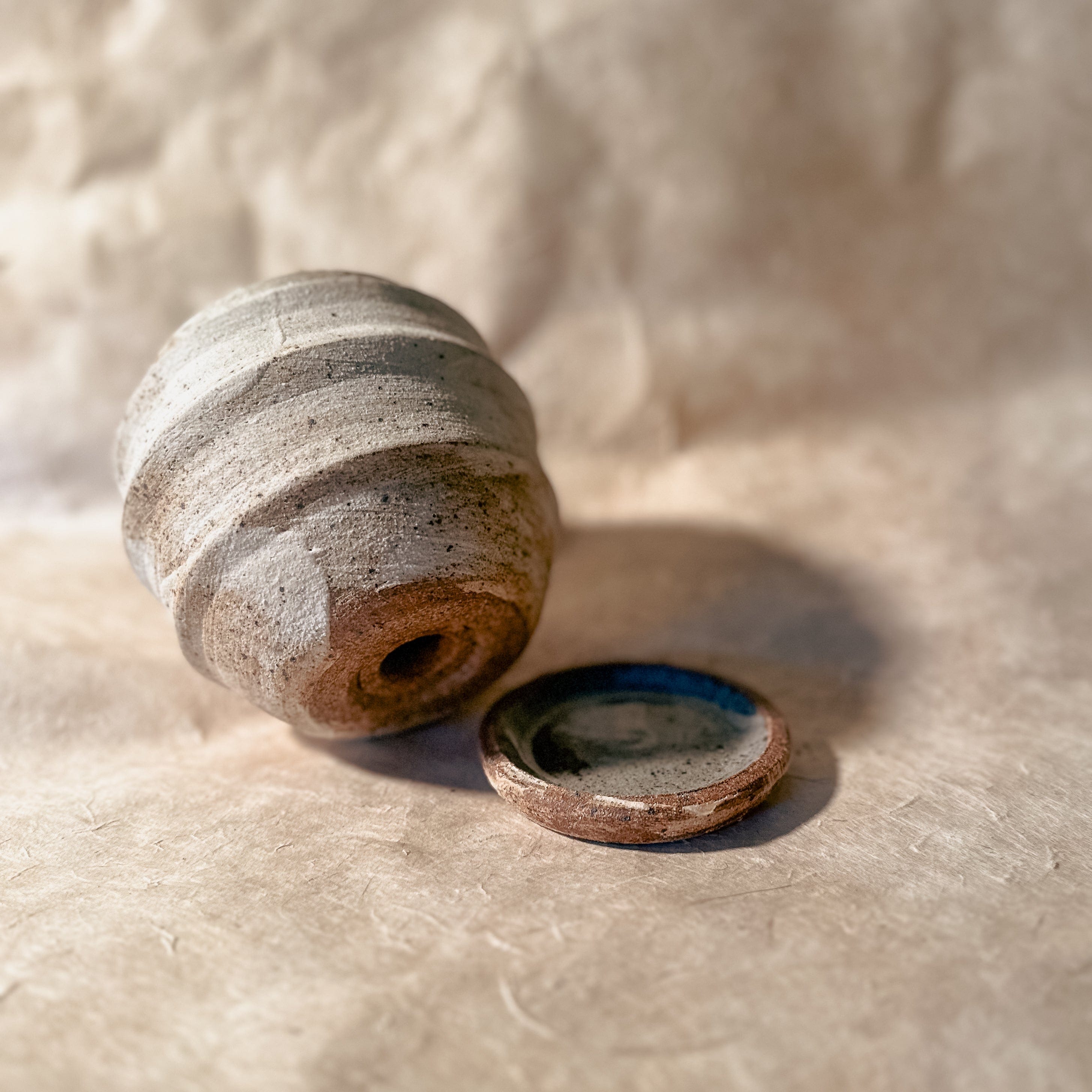 5" Honeycomb Planter with Saucer - My American Goods