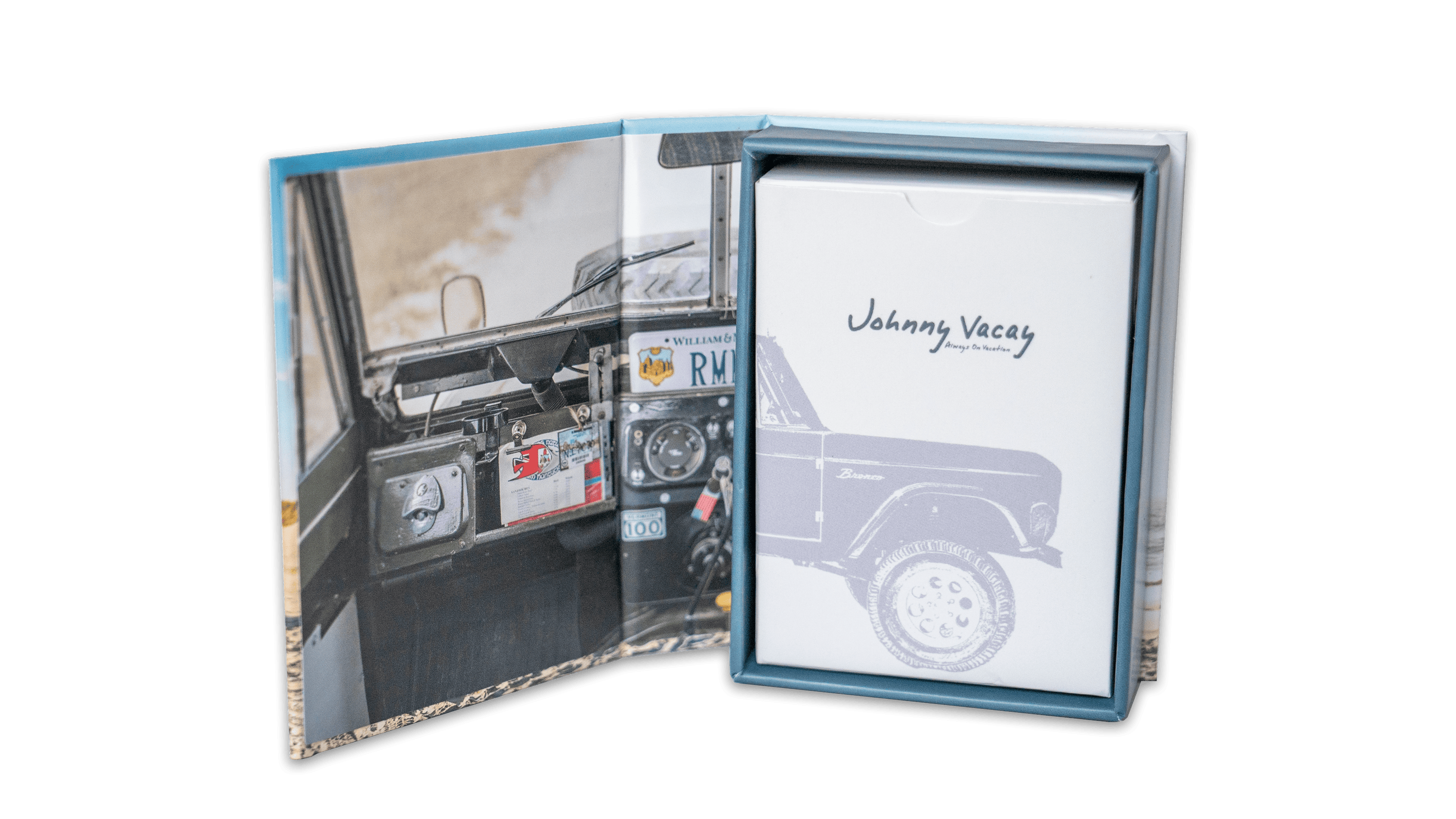 Johnny Vacay Beach Rides Playing Cards