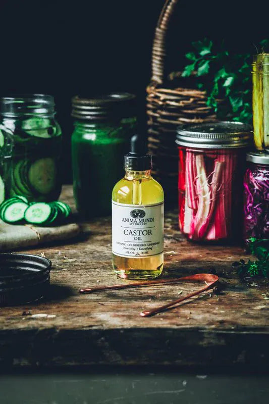 Anima Mundi Oils CASTOR OIL | Coldpressed, Unrefined - 4 fl oz