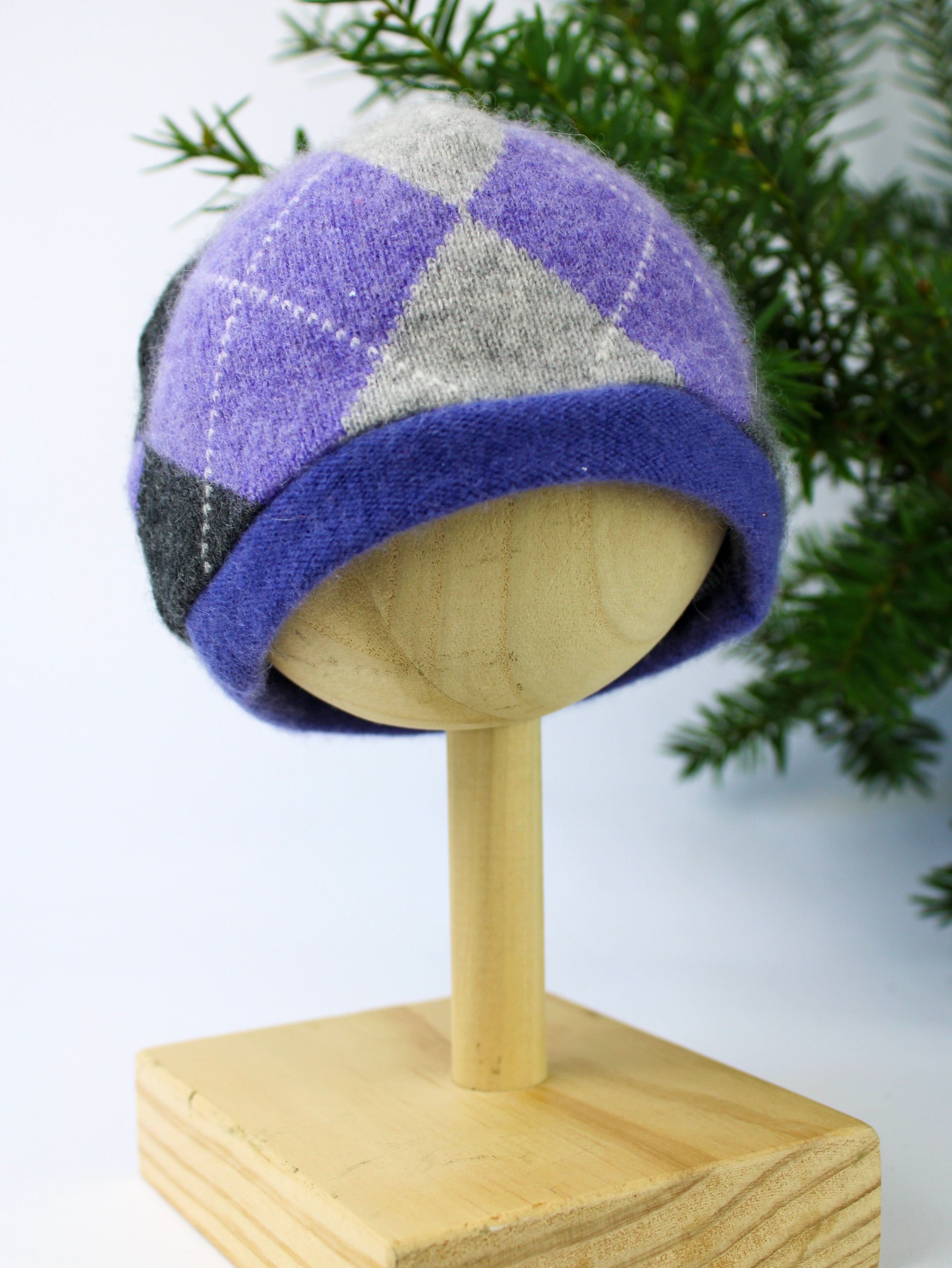 Cashmere Combo Hat - Newborn - My American Goods