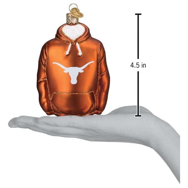 Old World Christmas 4.5 X 3 X 1.5 / 60203 Texas Hoodie Ornament