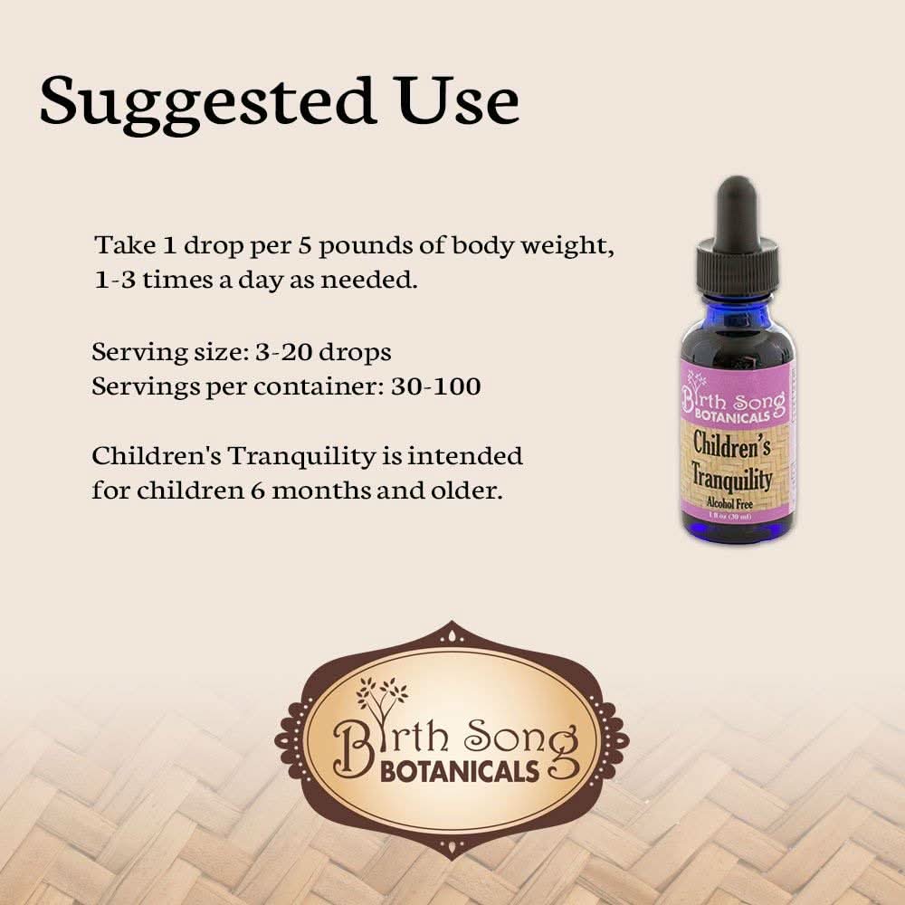 Birth Song Botanicals Co. Tinctures Default Children&
