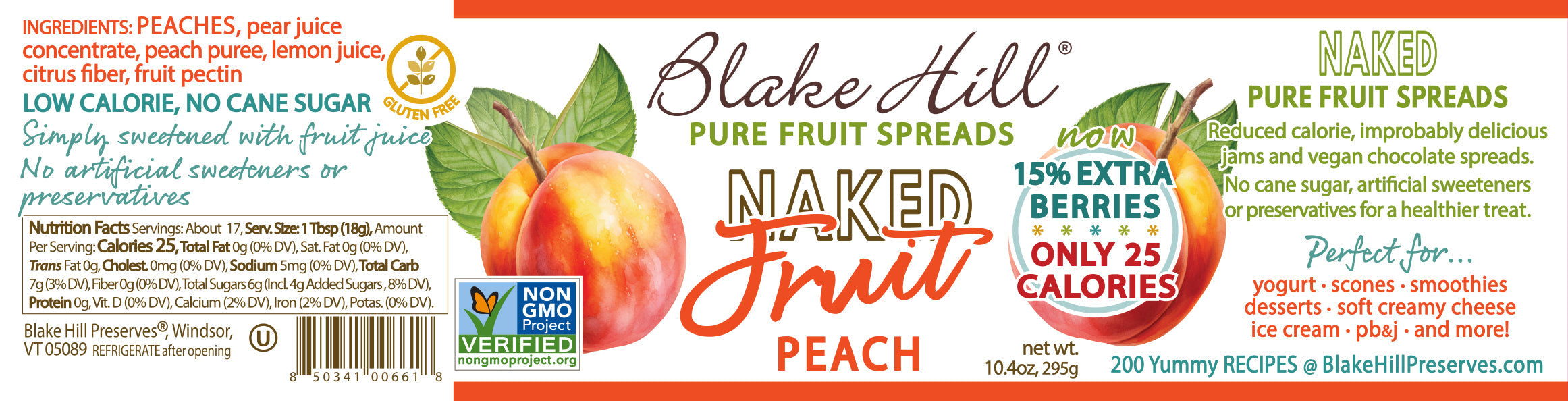 Naked Peach Spread