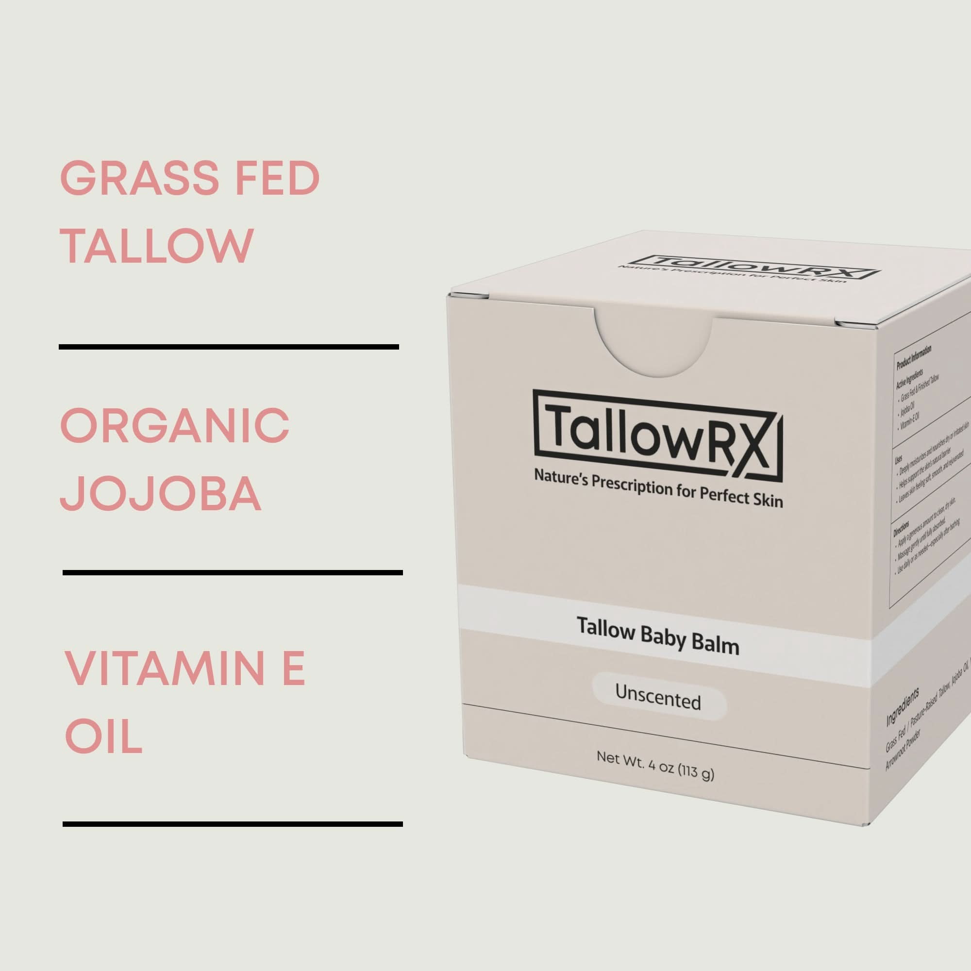 Whipped Tallow Baby Cream - My American Goods