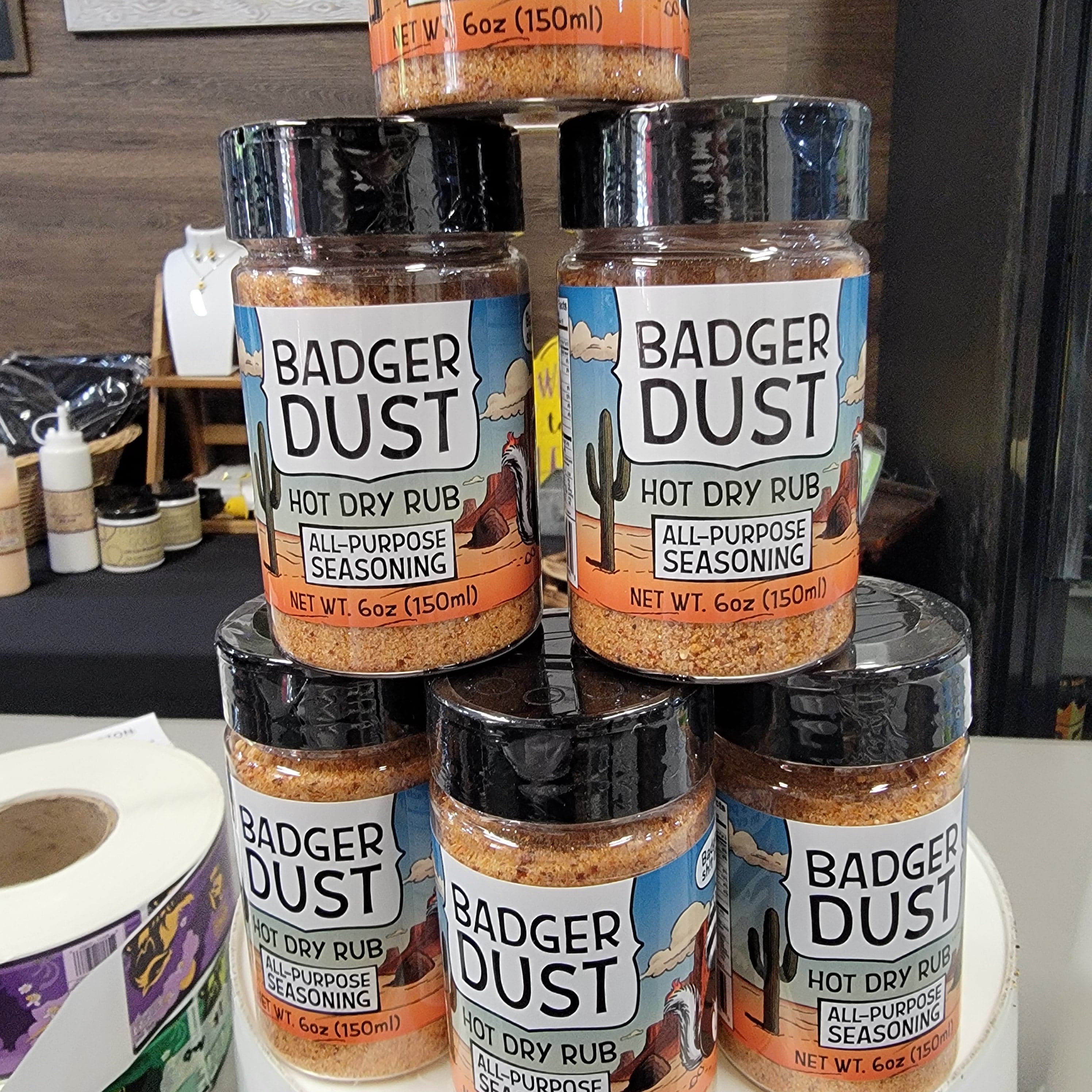 Badger Dust Hot All- Purpose Seasoning - My American Goods