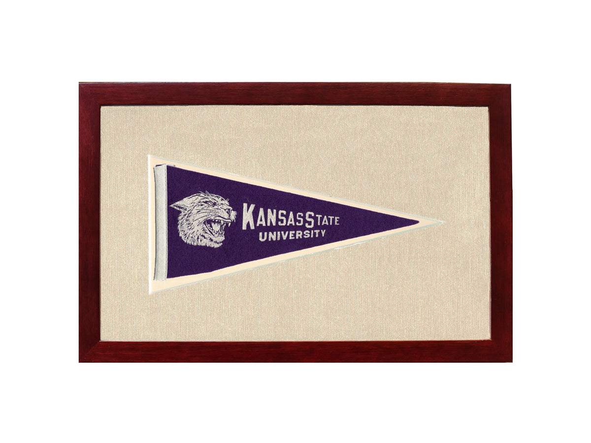 Vintage Kansas State University Pennant