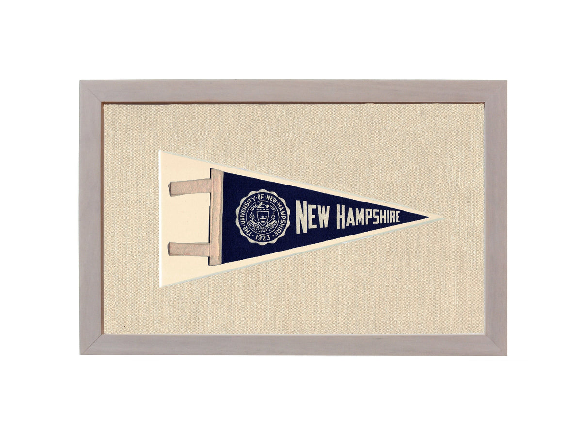 Americana Memories Vintage Pennants and Memorabilia Vintage University of New Hampshire Pennant