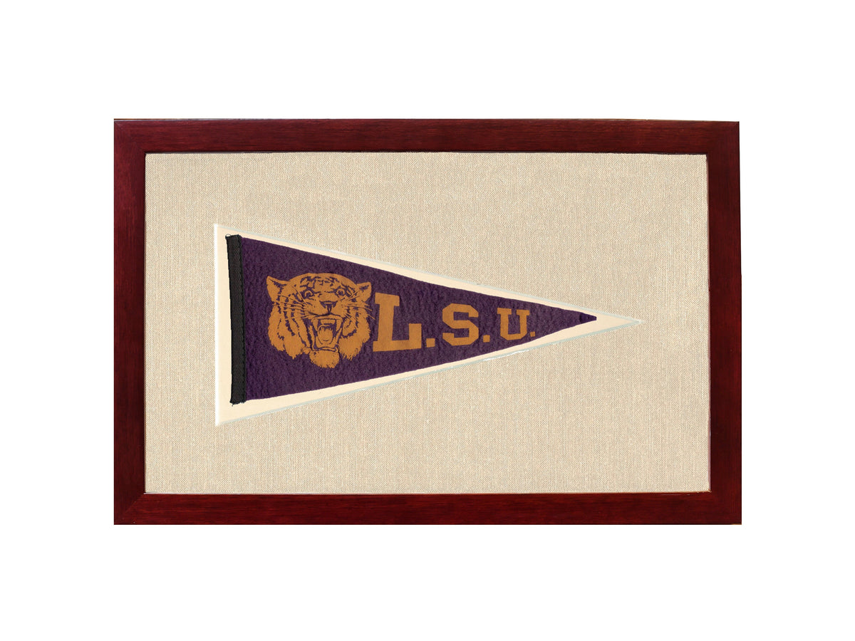 Vintage Louisiana State University Pennant