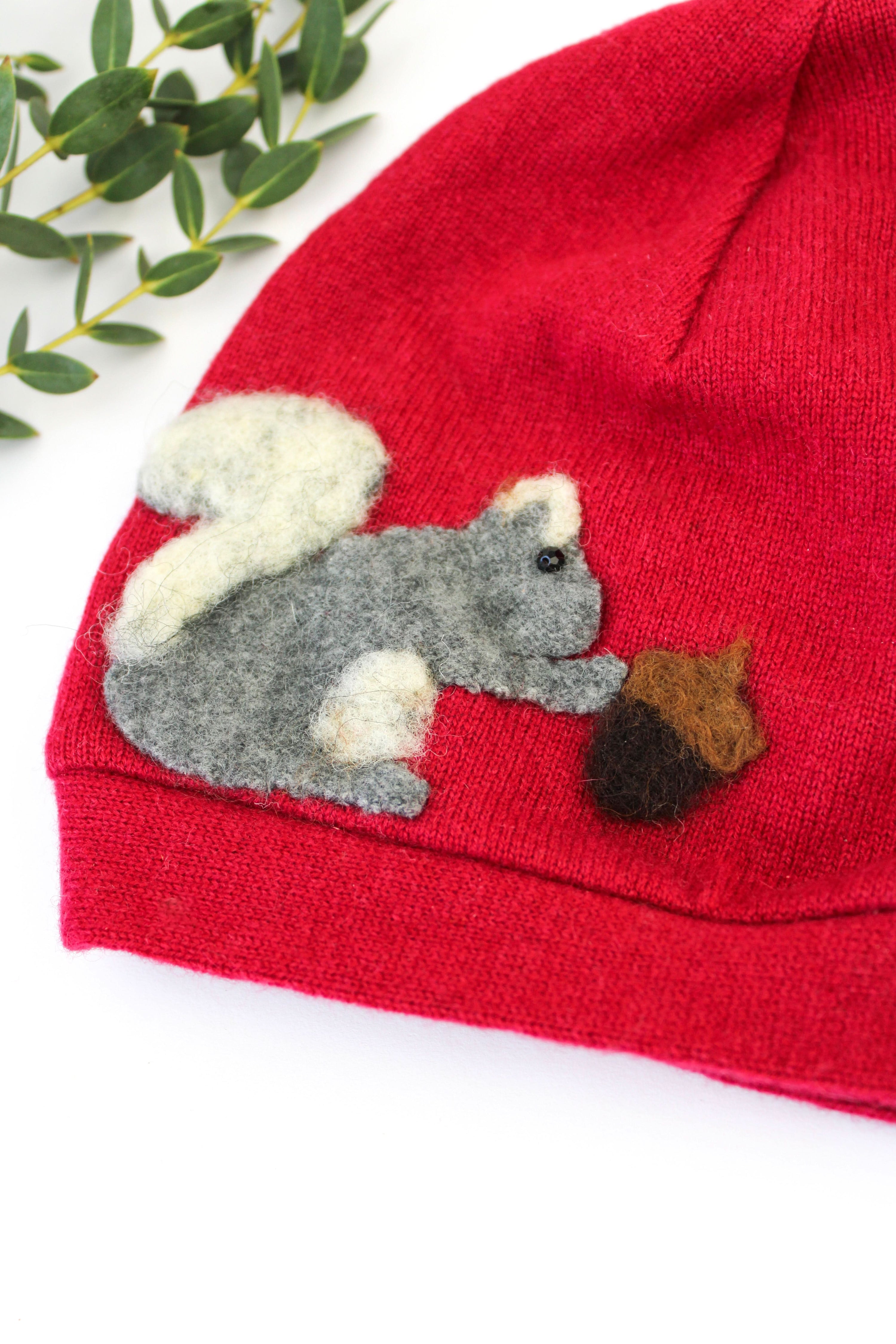 Ash & Rose hat Squirrel Cashmere Hat - Baby