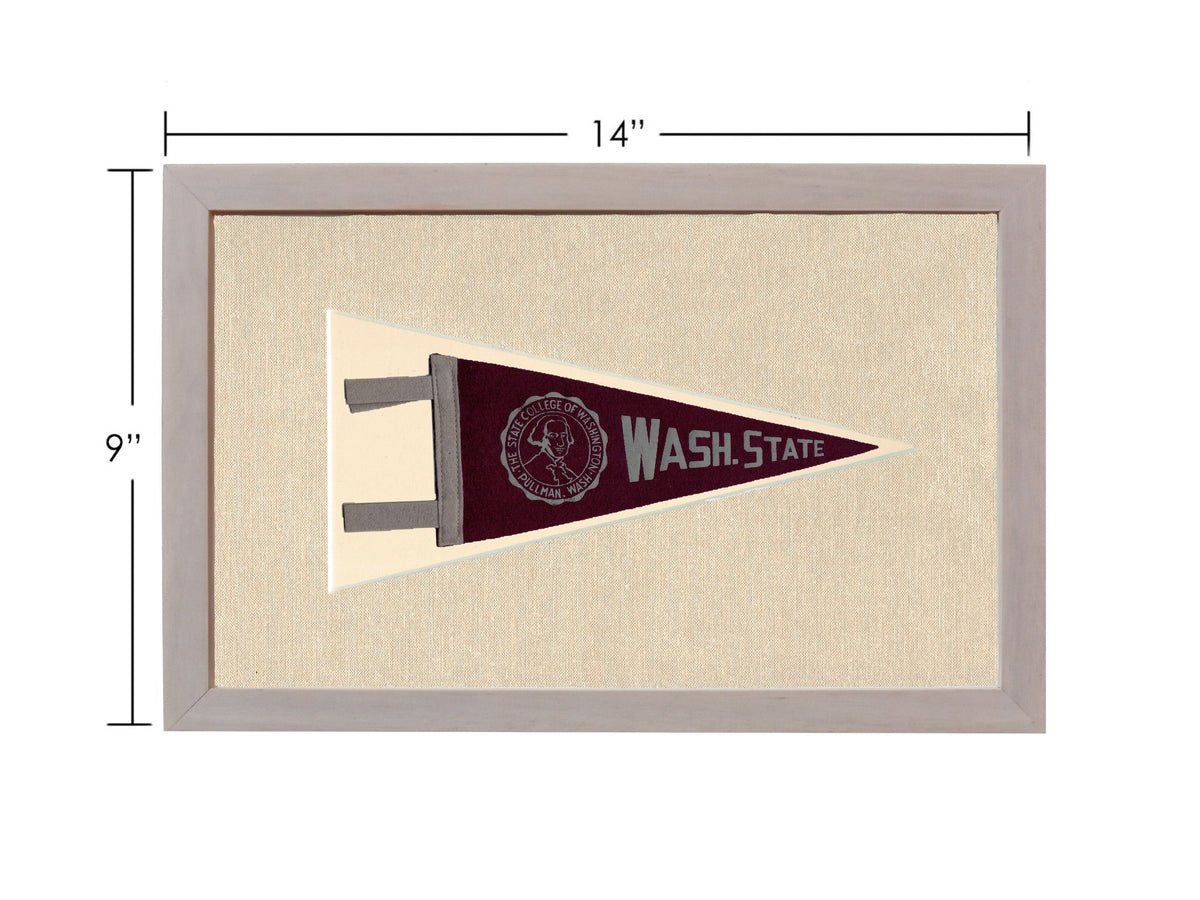 Vintage Washington State University Pennant