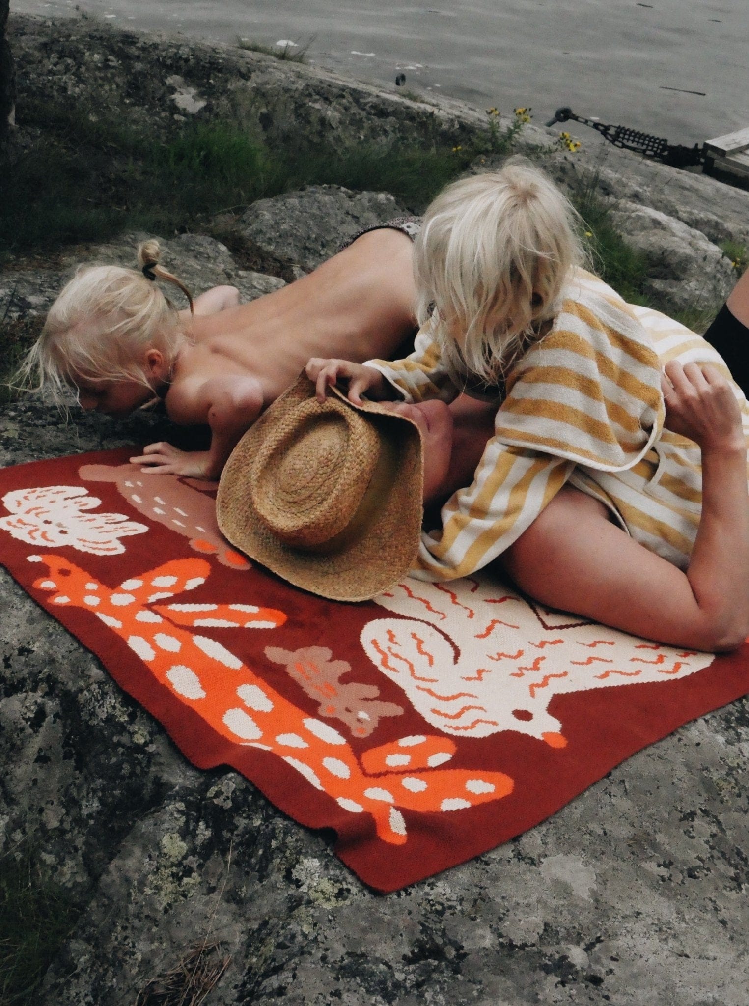 Biquette Baby Blanket Bow Wow Baby Blanket