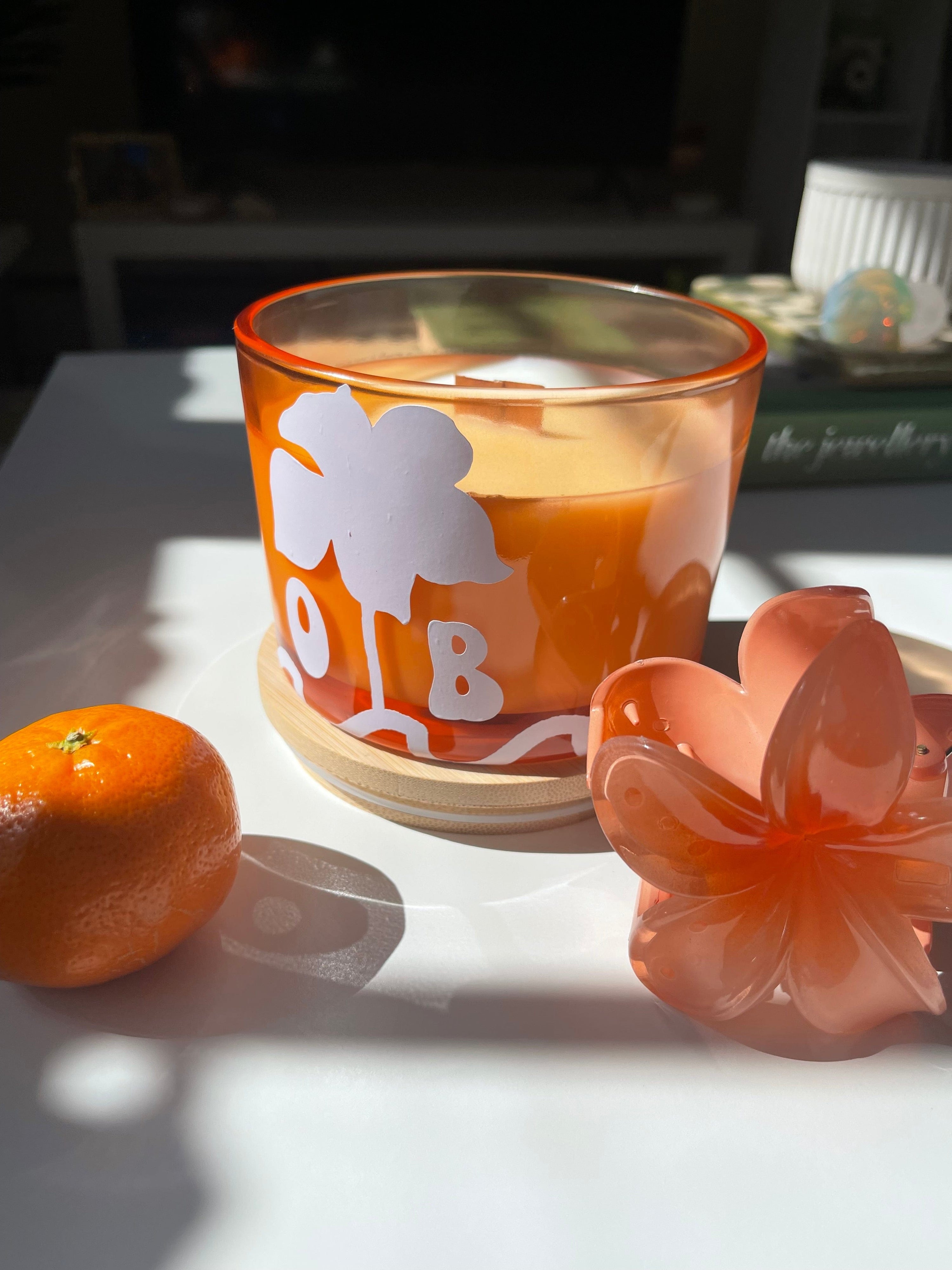 Oddly Brewed Soy candle Tropical Melon Soy Candle (X-Large)