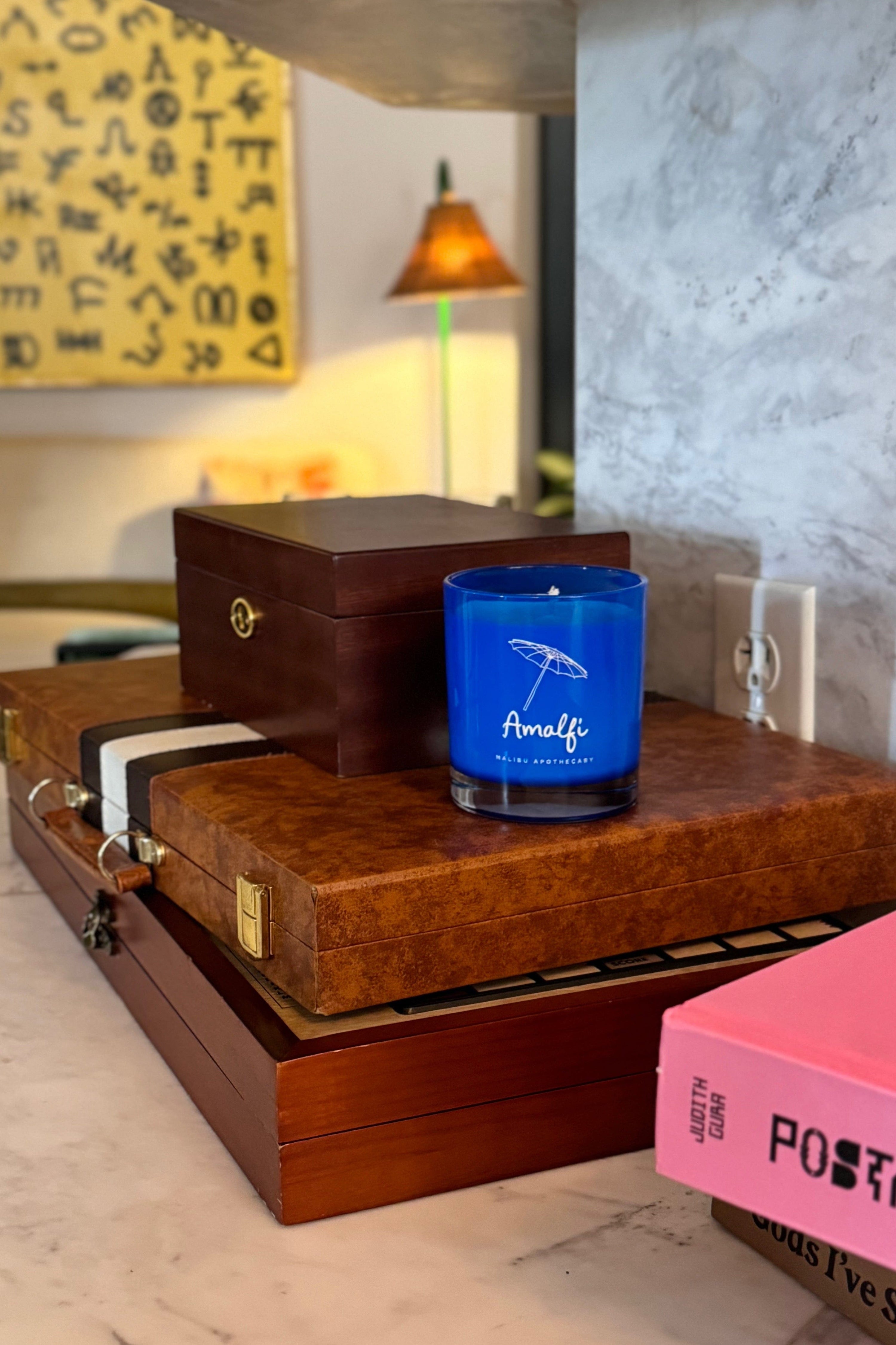 Malibu Apothecary Candle AMALFI • basil & arugula