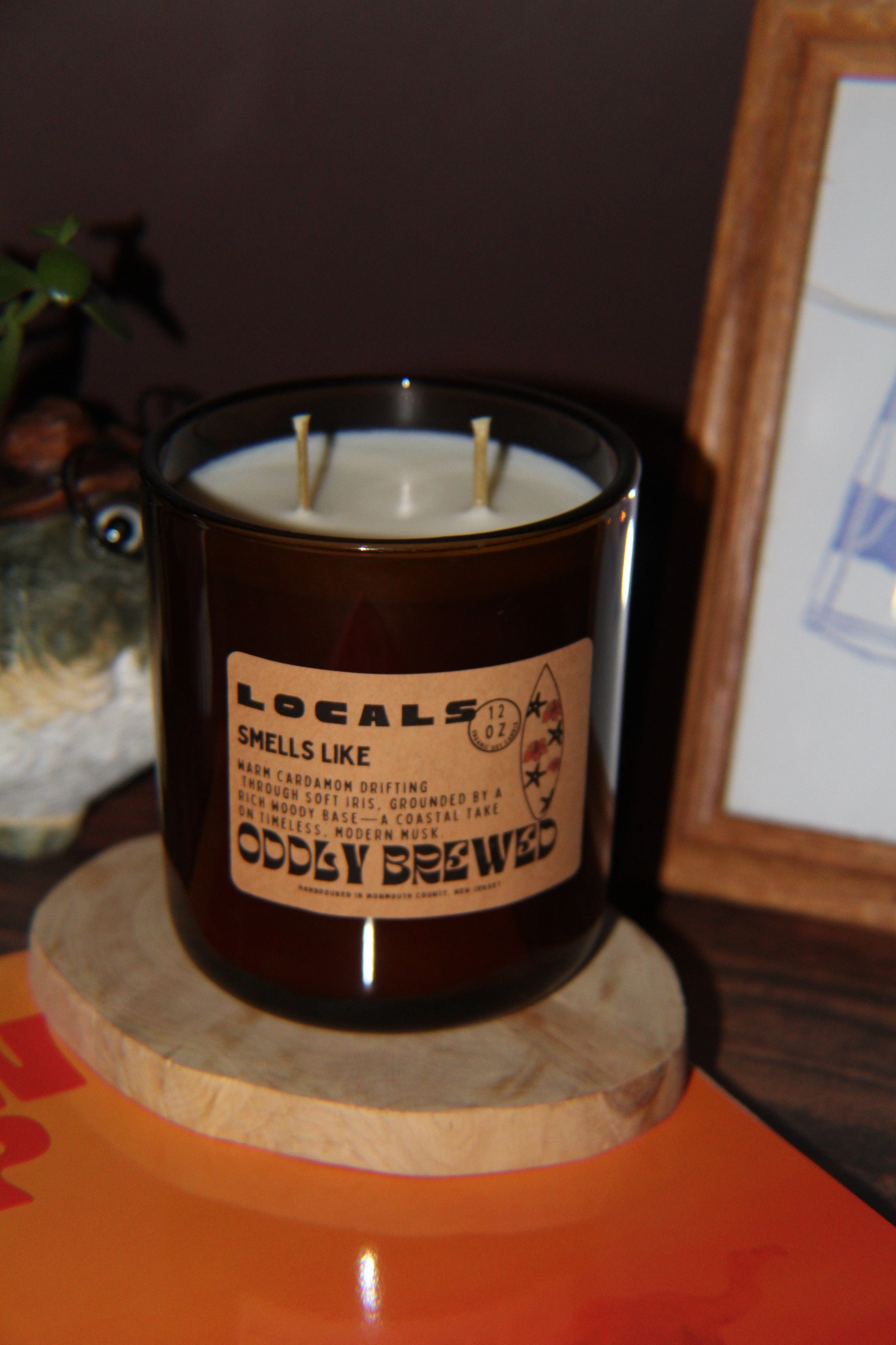 Oddly Brewed Candles Large 12oz Locals Soy Candle