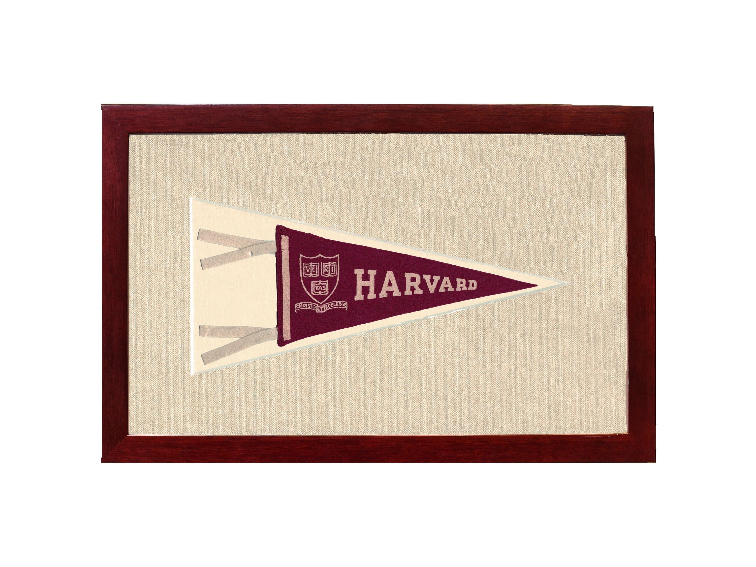 Americana Memories Vintage Pennants and Memorabilia Vintage Harvard Pennant